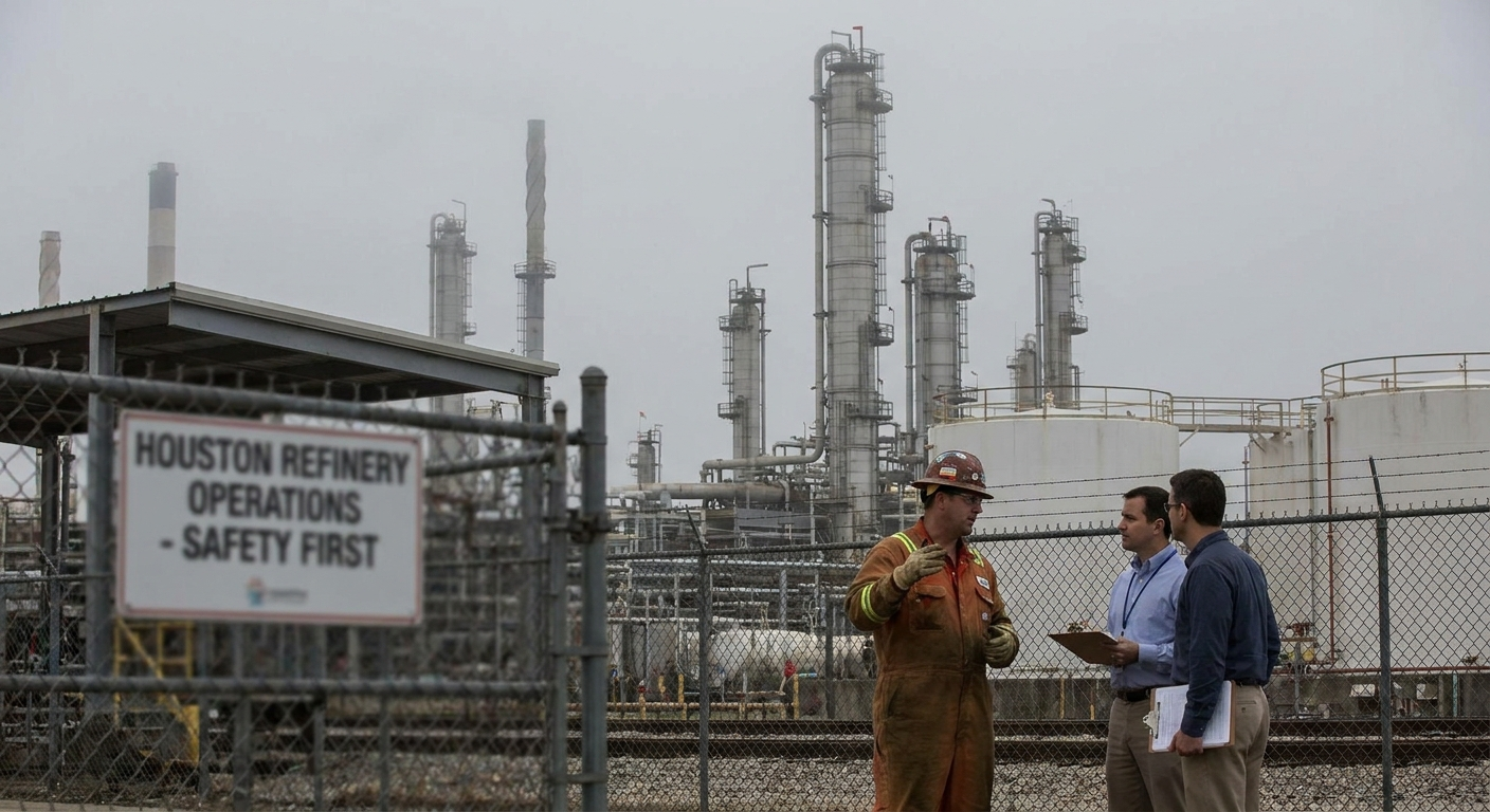 Refinery burn injury compensation process in Houston
