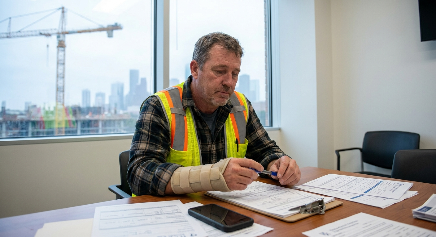 Houston workplace fall injury aftermath and next steps